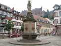 Heidelberg Kornmarkt  mit Schloss